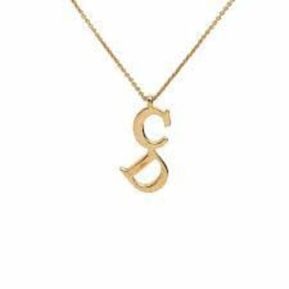 Christian Dior CD Drop Pendant Necklace - Picture 1 of 1